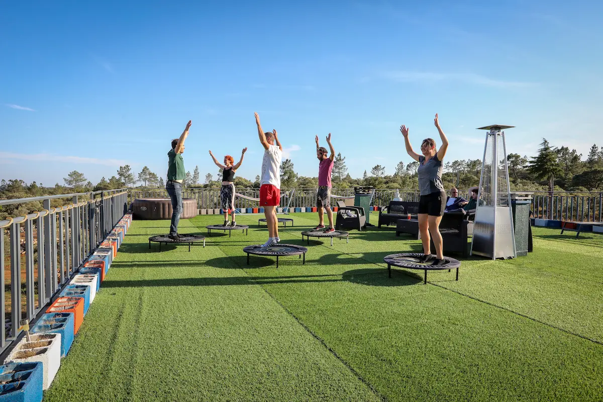 Outdoor group training